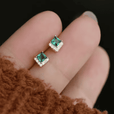 Pendientes elegantes halo prisma – imagen 3