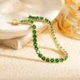 Pulsera tenis Evergreen de lujo – imagen 2