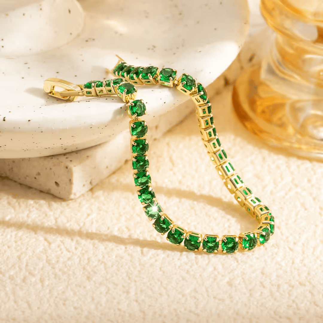 Pulsera tenis Evergreen de lujo – imagen 2