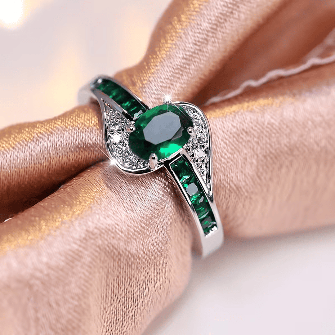 Anillo vintage ondulado apilable – imagen 2
