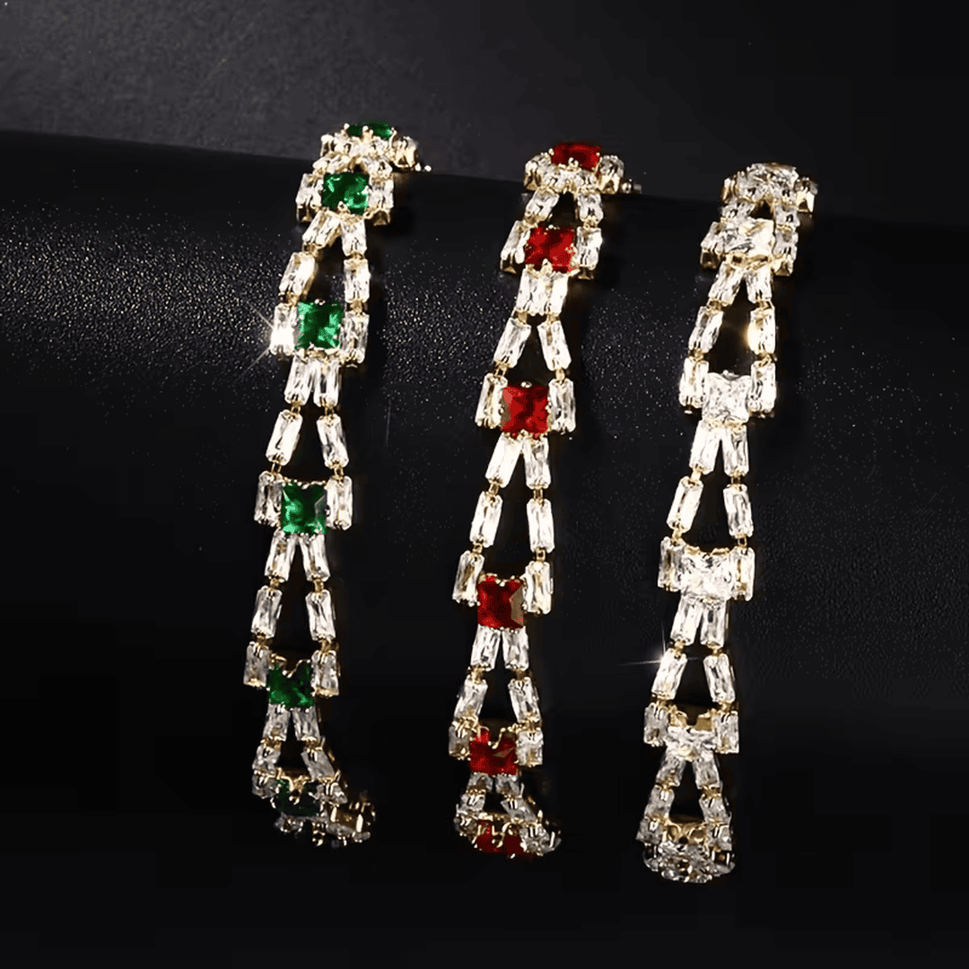 Pulsera Baguette Royale esmeralda – imagen 4