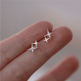 Pendientes estrella brillantes – imagen 2