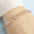 Pulsera de cristal esmeralda radiante – imagen 4