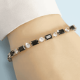Pulsera de cristal esmeralda radiante – imagen 6