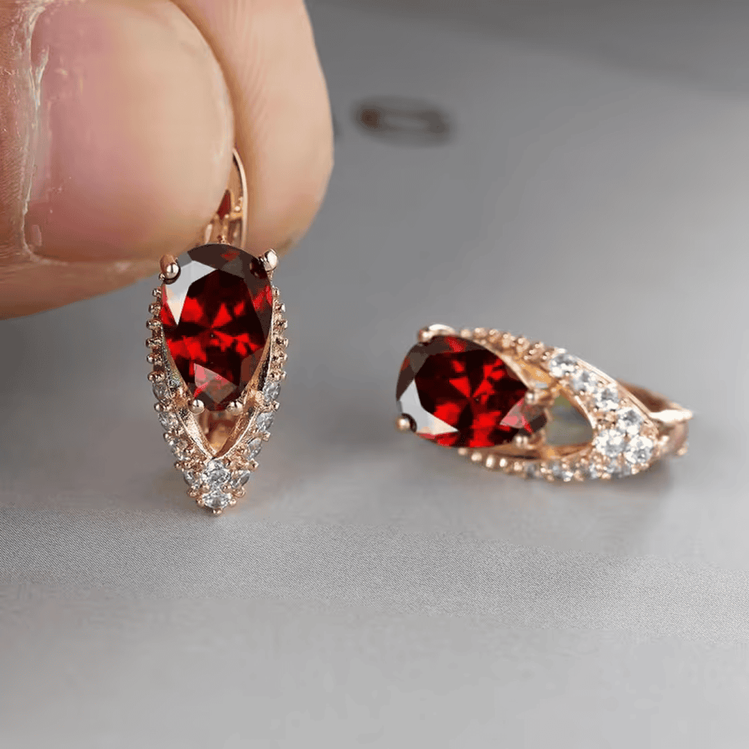 Pendientes colgantes de gota – imagen 3