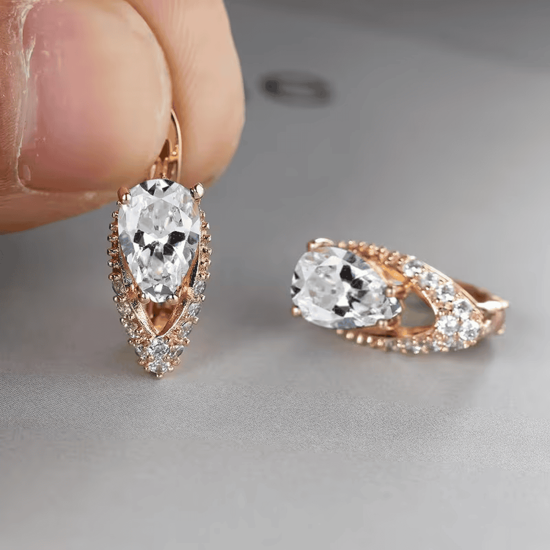 Pendientes colgantes de gota – imagen 4