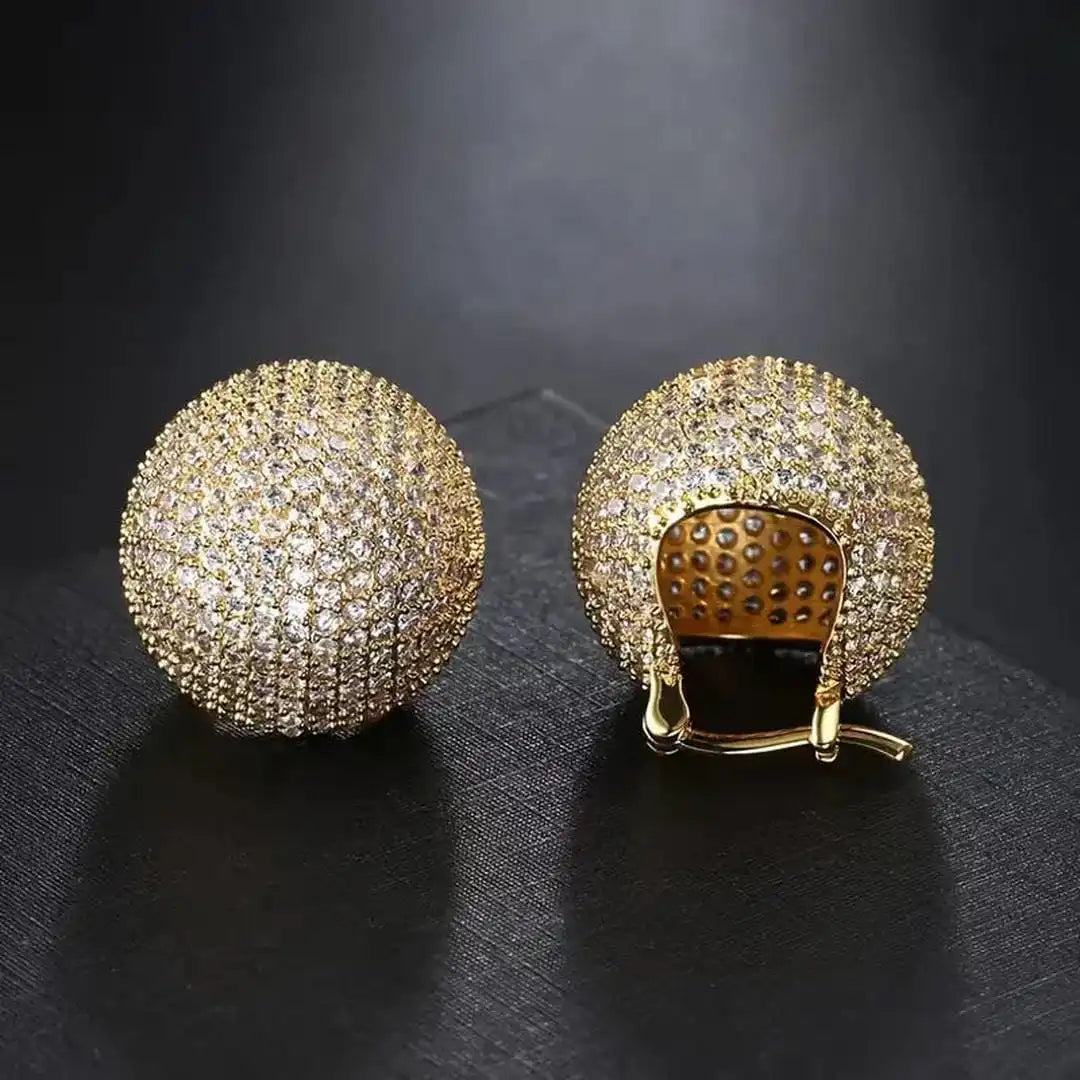 Pendientes Cesta brillantes — Carmen, Lucía & Rocío