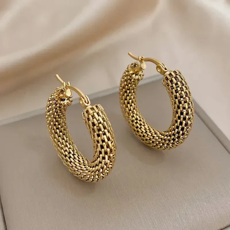 Pendientes aro Elite Tide