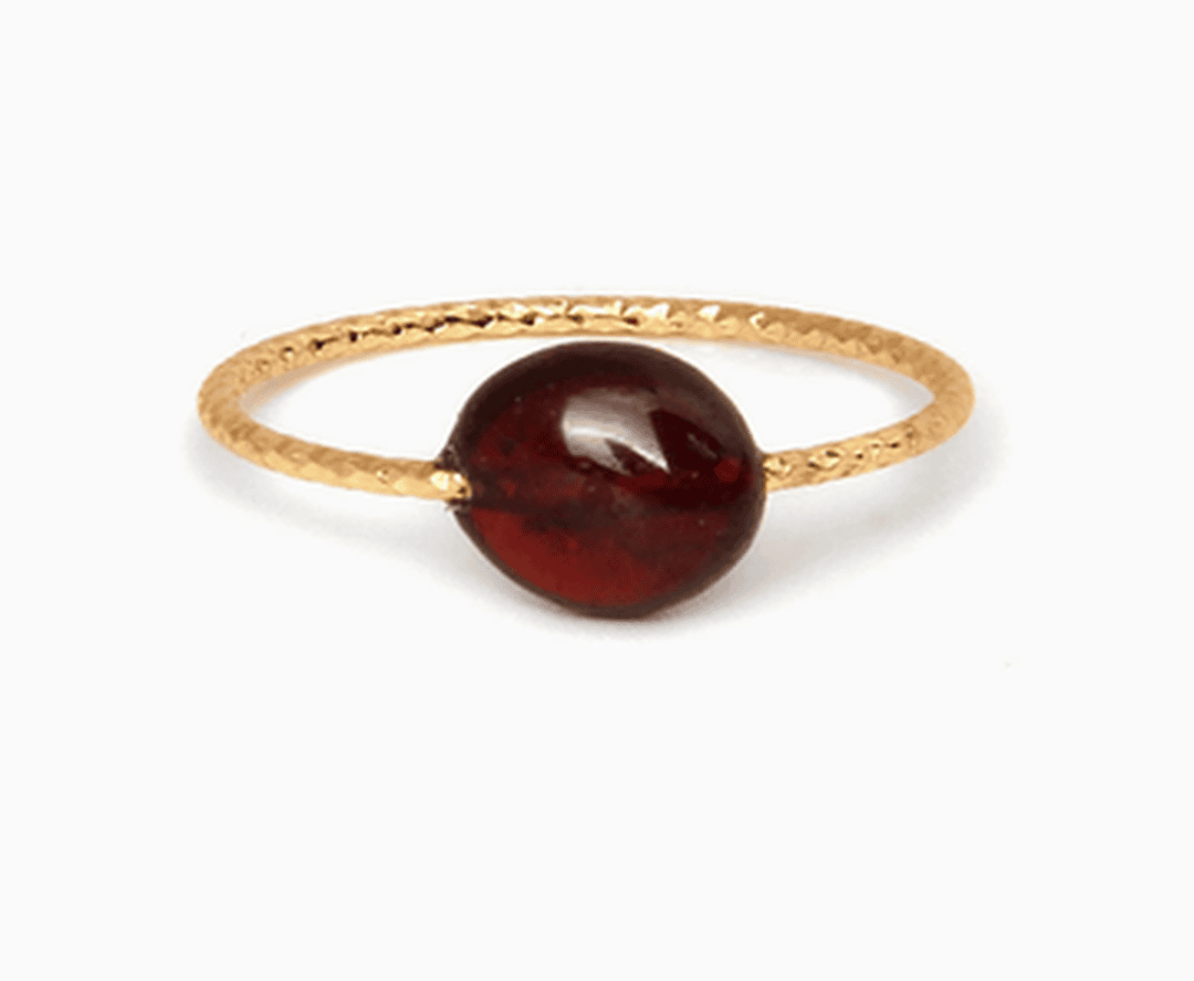Anillo fino con piedras de colores – imagen 4