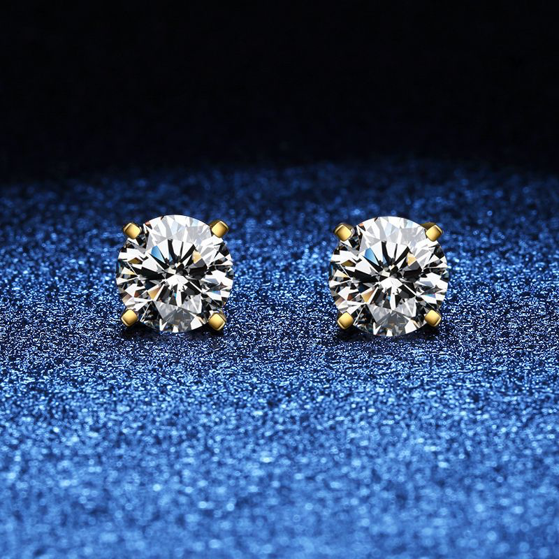 Pendientes premium de cristal llamativos