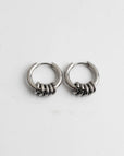 Pendientes aros apilables tipo anillo – imagen 6