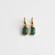 Pendientes elegantes Leonore con piedras de color – imagen 2