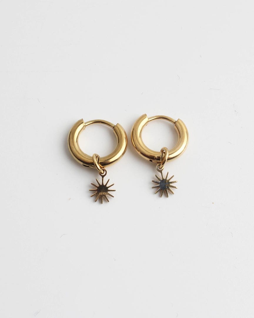 Pendientes atemporales de sol dulce