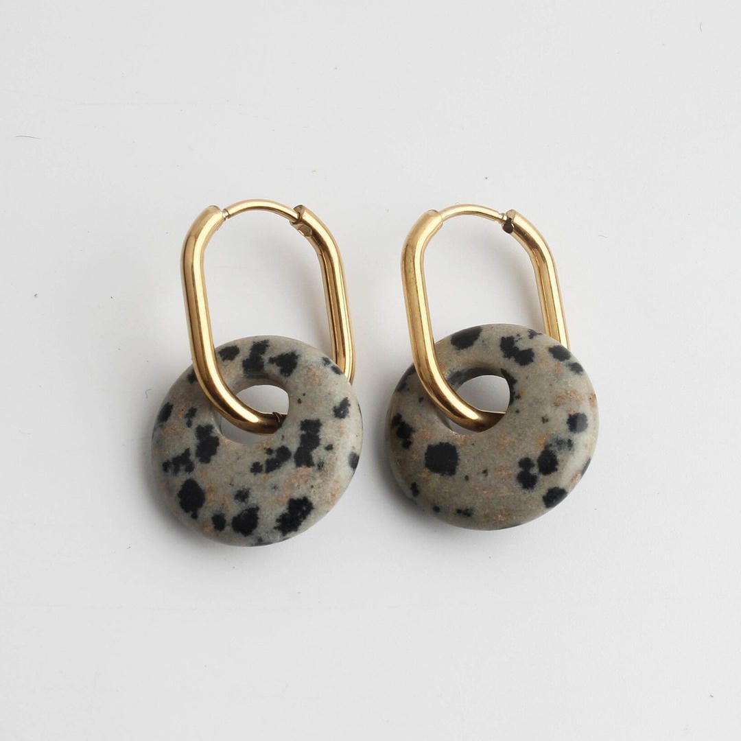 Pendientes Tirza de piedra natural