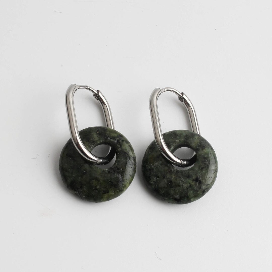 Pendientes Tirza de piedra natural – imagen 5
