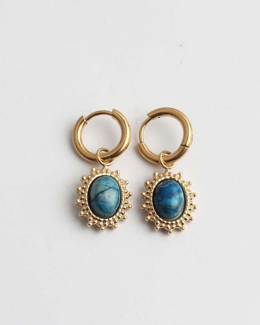 Pendientes Jolie de piedra natural – imagen 14