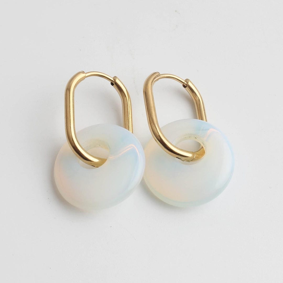 Pendientes Tirza de piedra natural – imagen 19