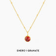 Collar luminoso con gema circular – imagen 6