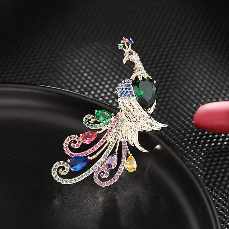 Broche pavo real Carmen, Lucía & Rocío – imagen 3