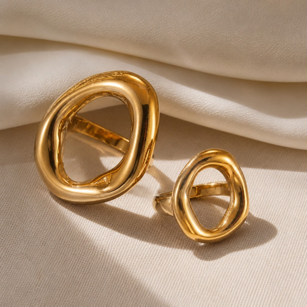 Colección de anillos escultóricos artesanales – imagen 2