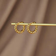 Pendientes Gold Twist