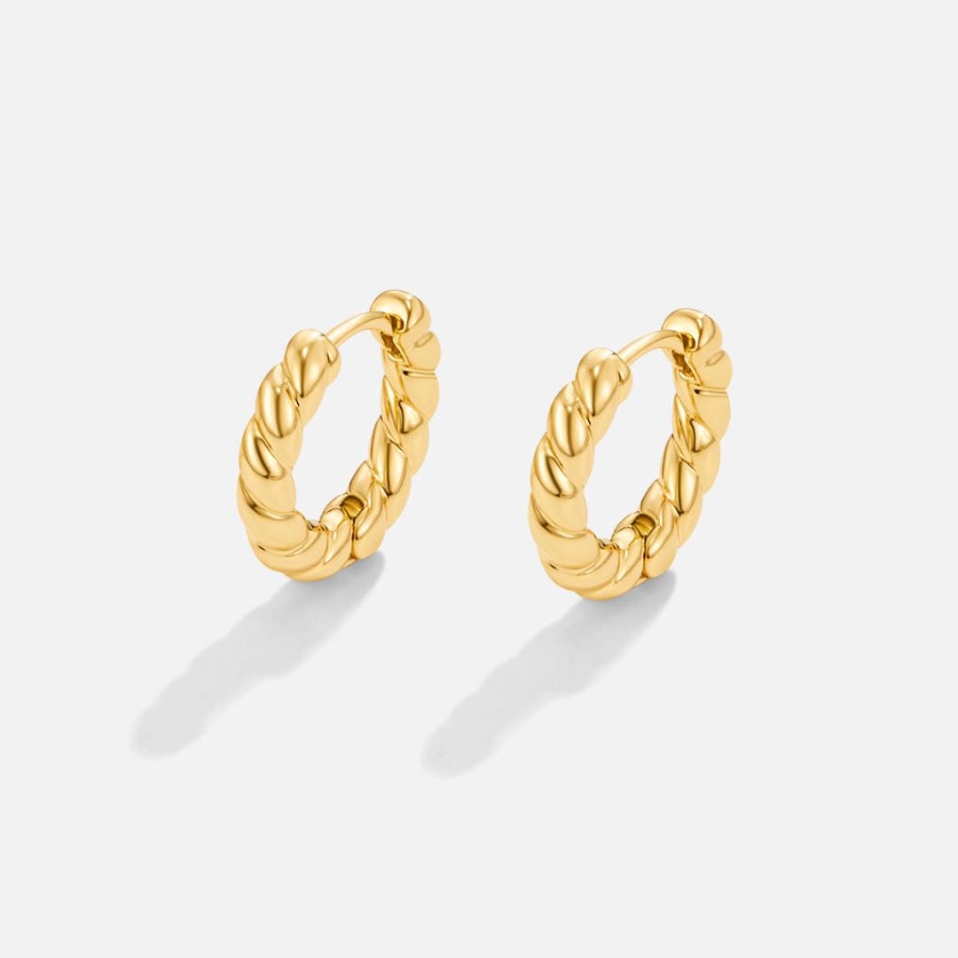 Pendientes Gold Twist – imagen 4