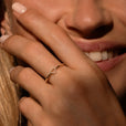 Anillo statement de corazón moderno – imagen 3