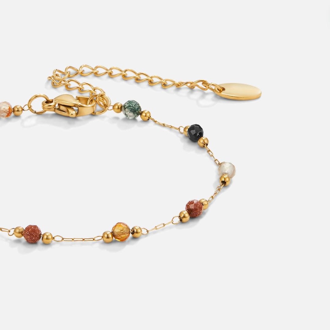 Pulsera Equilibrio Sereno de piedras preciosas de colores — Carmen, Lucía & Rocío