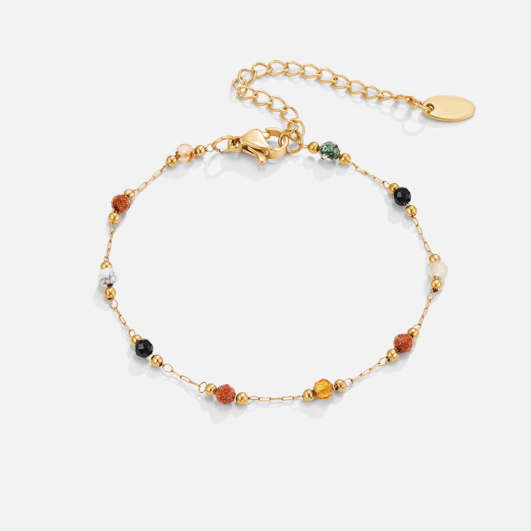 Pulsera Equilibrio Sereno de piedras preciosas de colores — Carmen, Lucía & Rocío