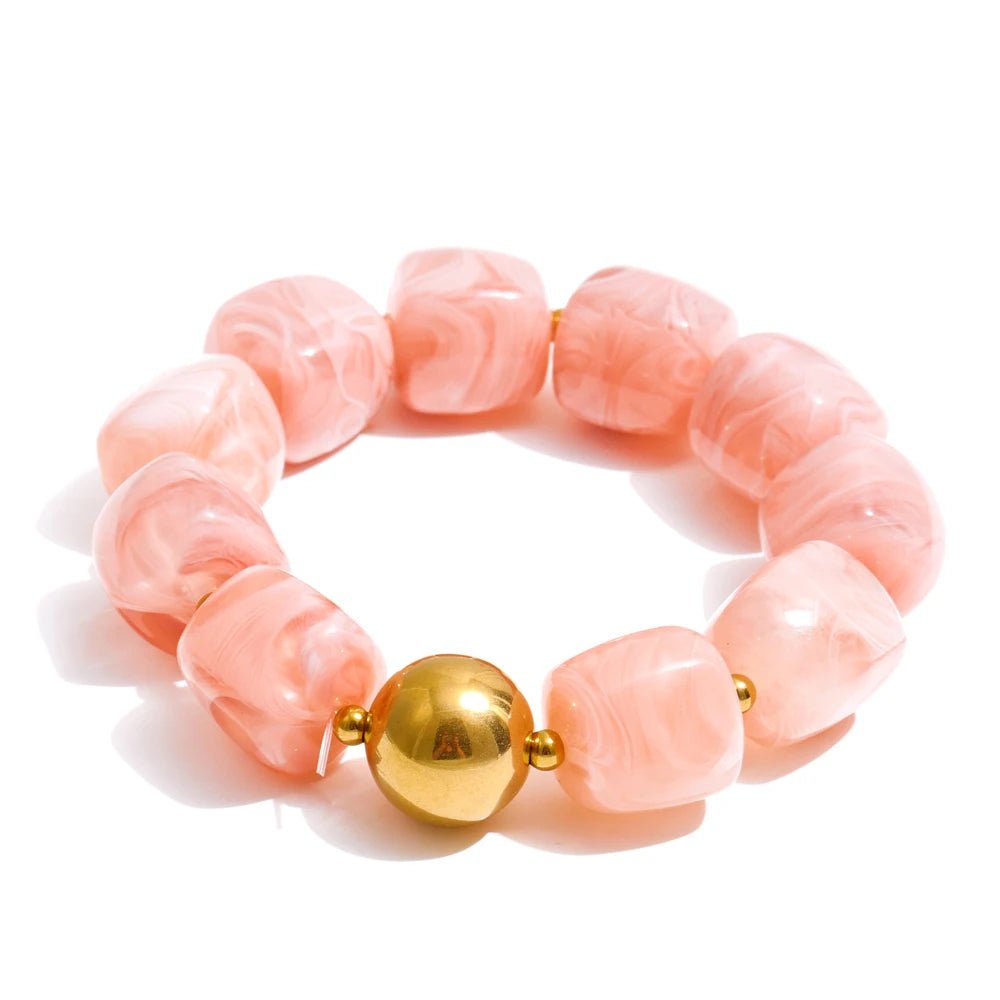 Pulsera juguetona de brillo marmolado – imagen 13