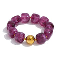 Pulsera juguetona de brillo marmolado – imagen 10