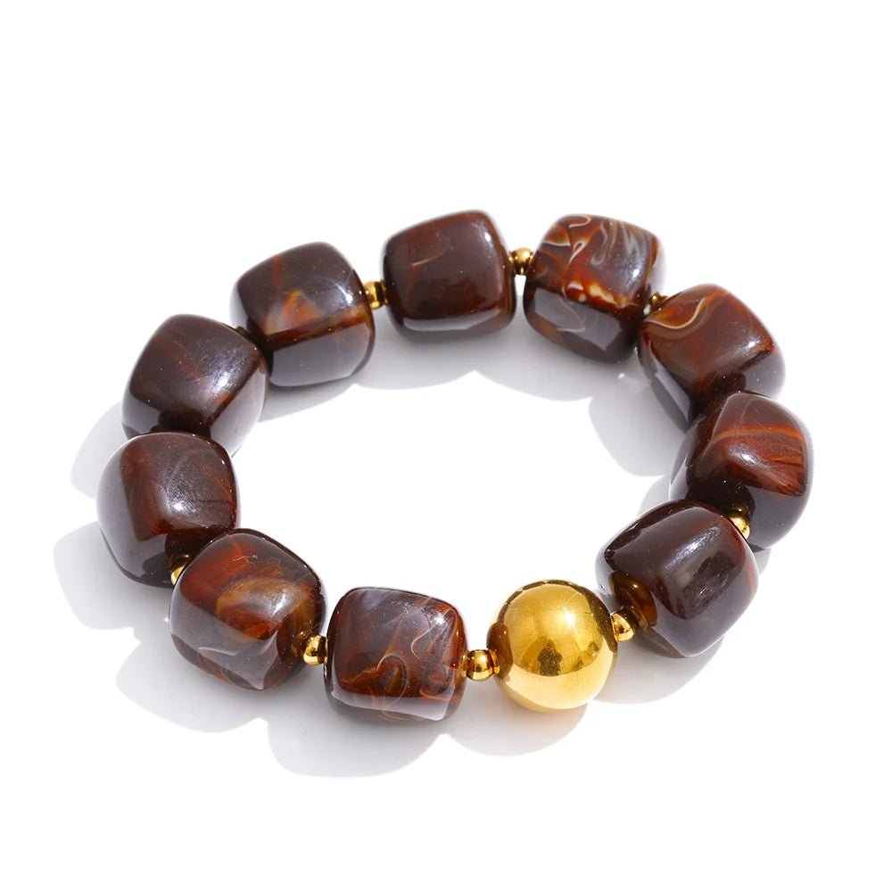 Pulsera juguetona de brillo marmolado – imagen 7
