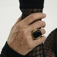 Anillo vintage francés de ágata de Carmen, Lucía & Rocío – imagen 3
