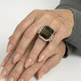 Anillo vintage francés Marique en negro – imagen 4