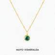 Collar luminoso con gema circular – imagen 10