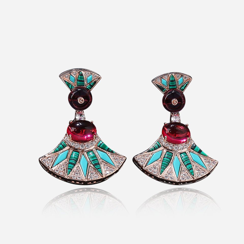 Pendientes Oasis de medianoche