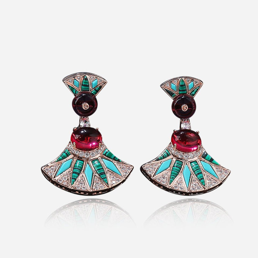 Pendientes Oasis de medianoche