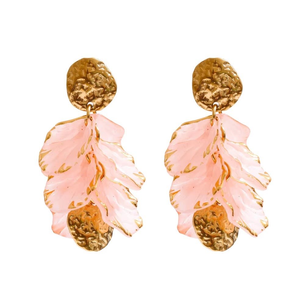 Pendientes delicados Pétalo de Luna — Carmen, Lucía & Rocío