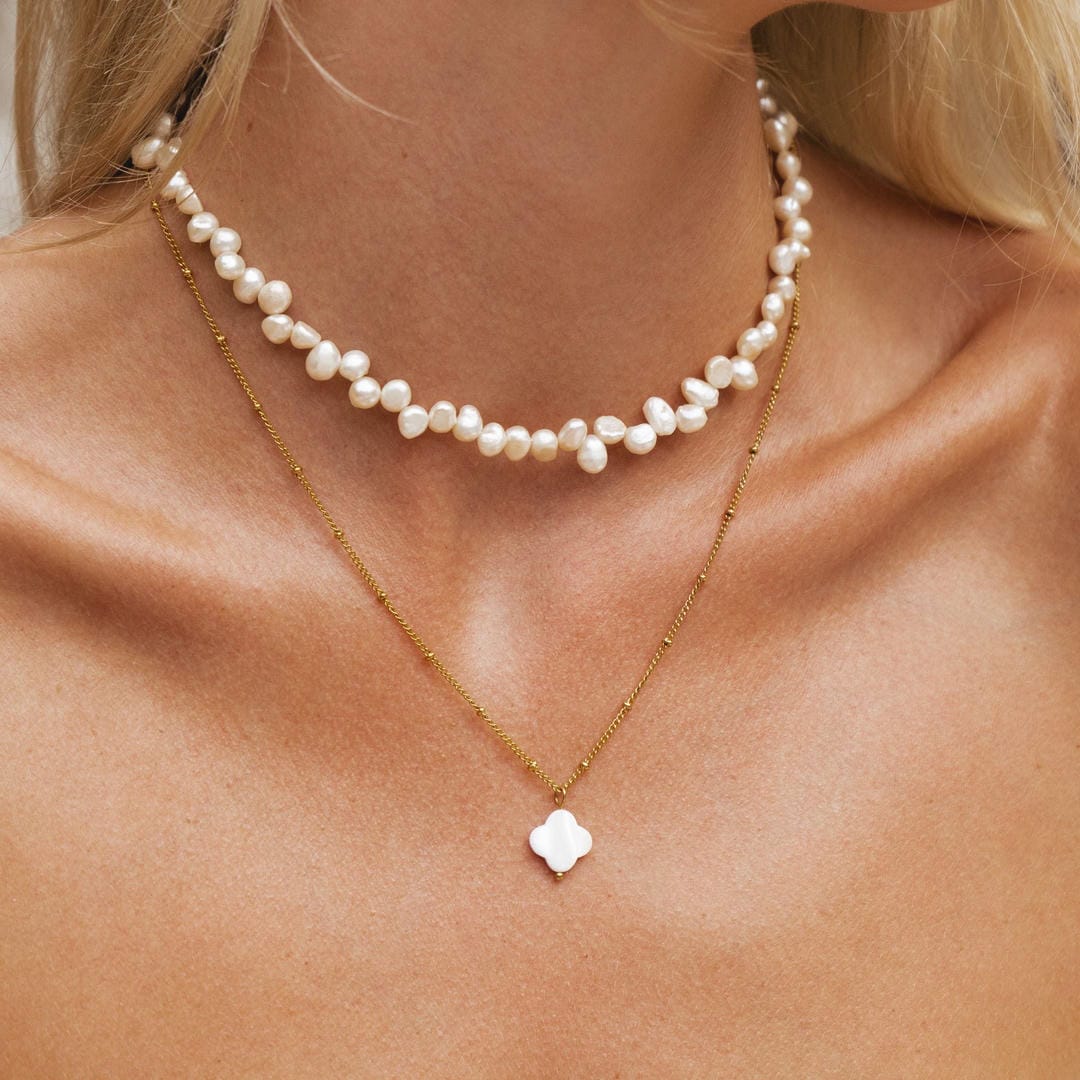 Collar de verano con colgante de azulejo – imagen 2