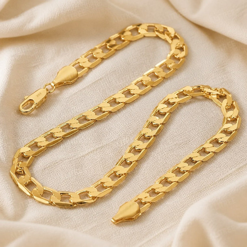 Collar de cadena dorada Monarch