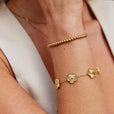 Pulsera dorada de cuentas Grace – imagen 4