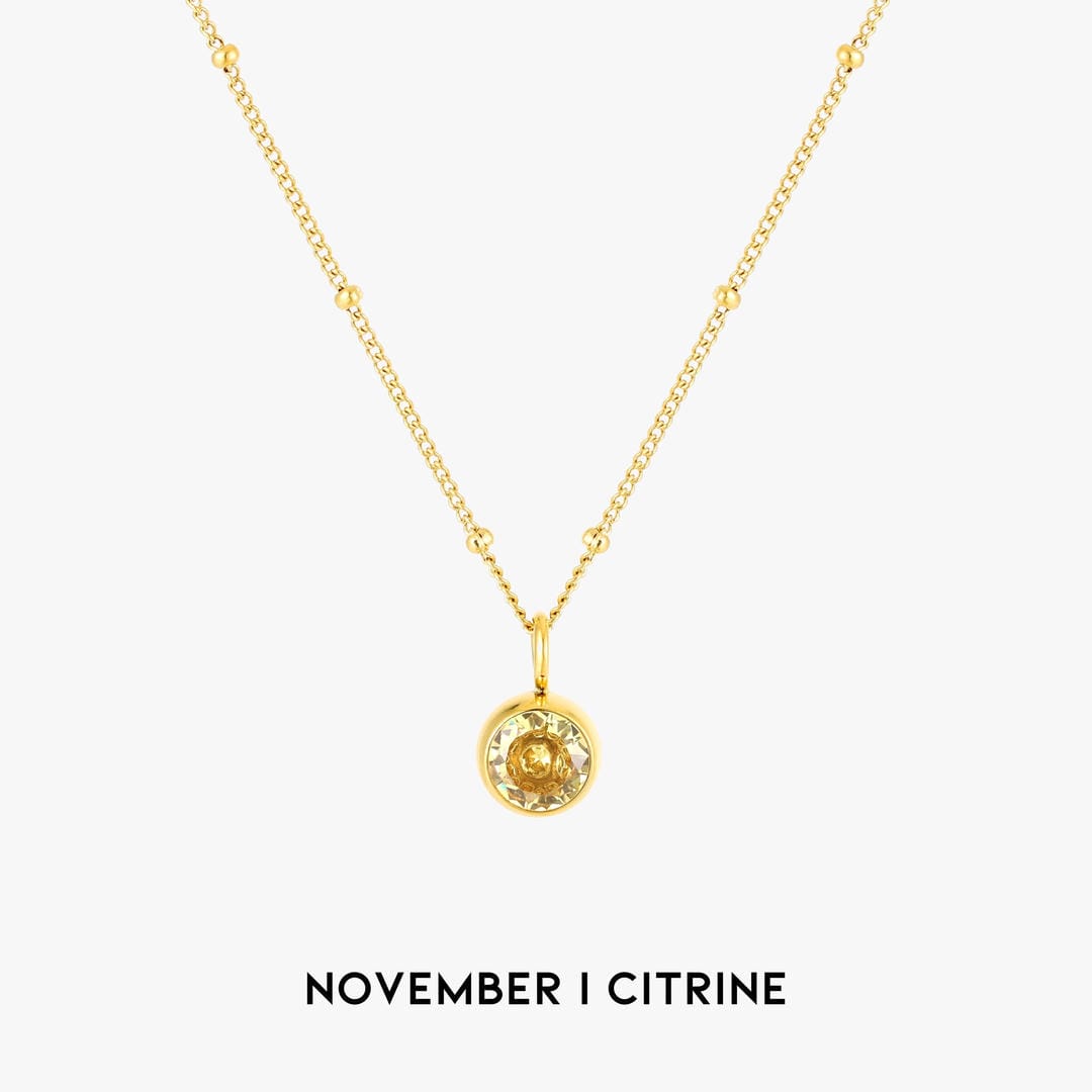 Collar luminoso con gema circular – imagen 16