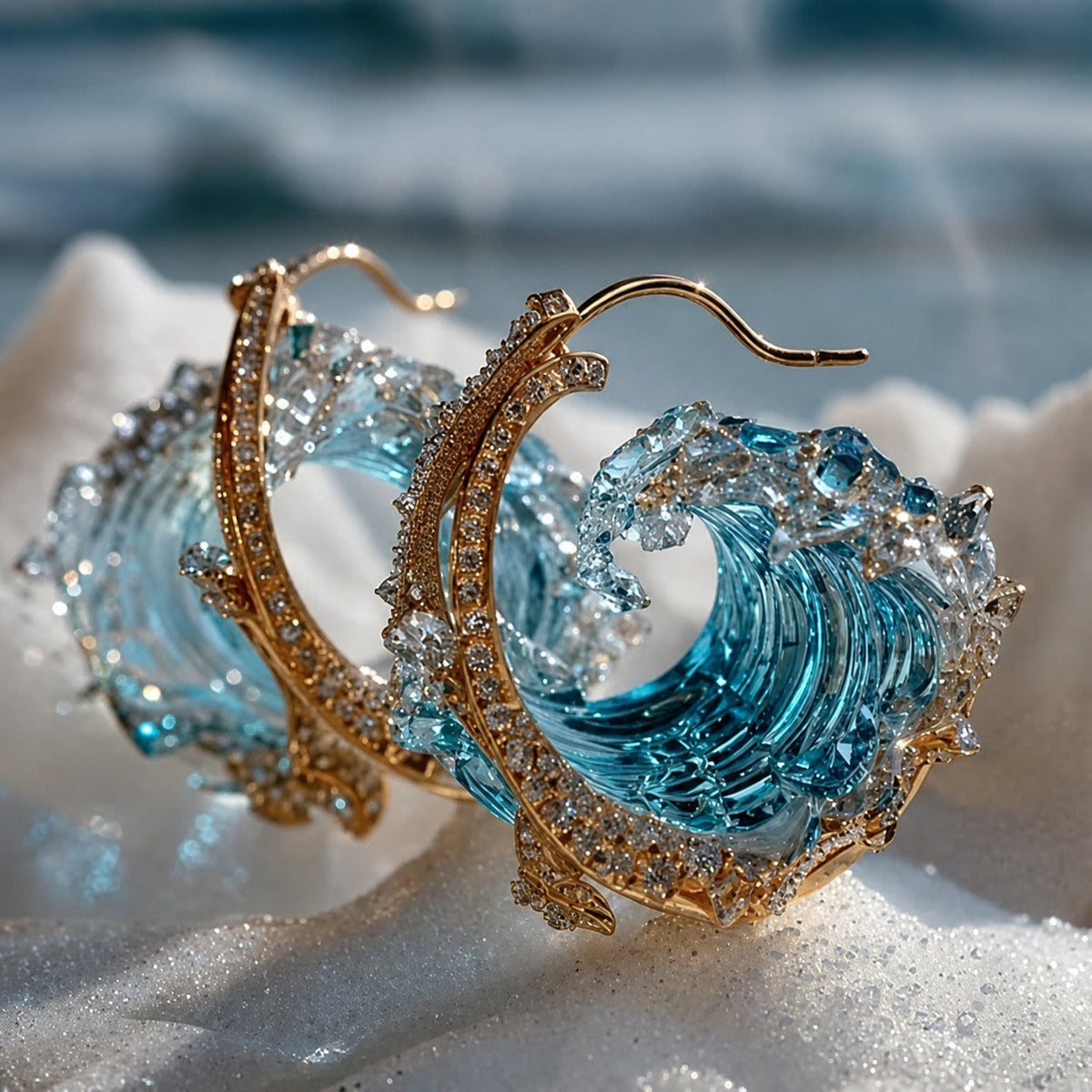 Pendientes vintage Ocean's Oath