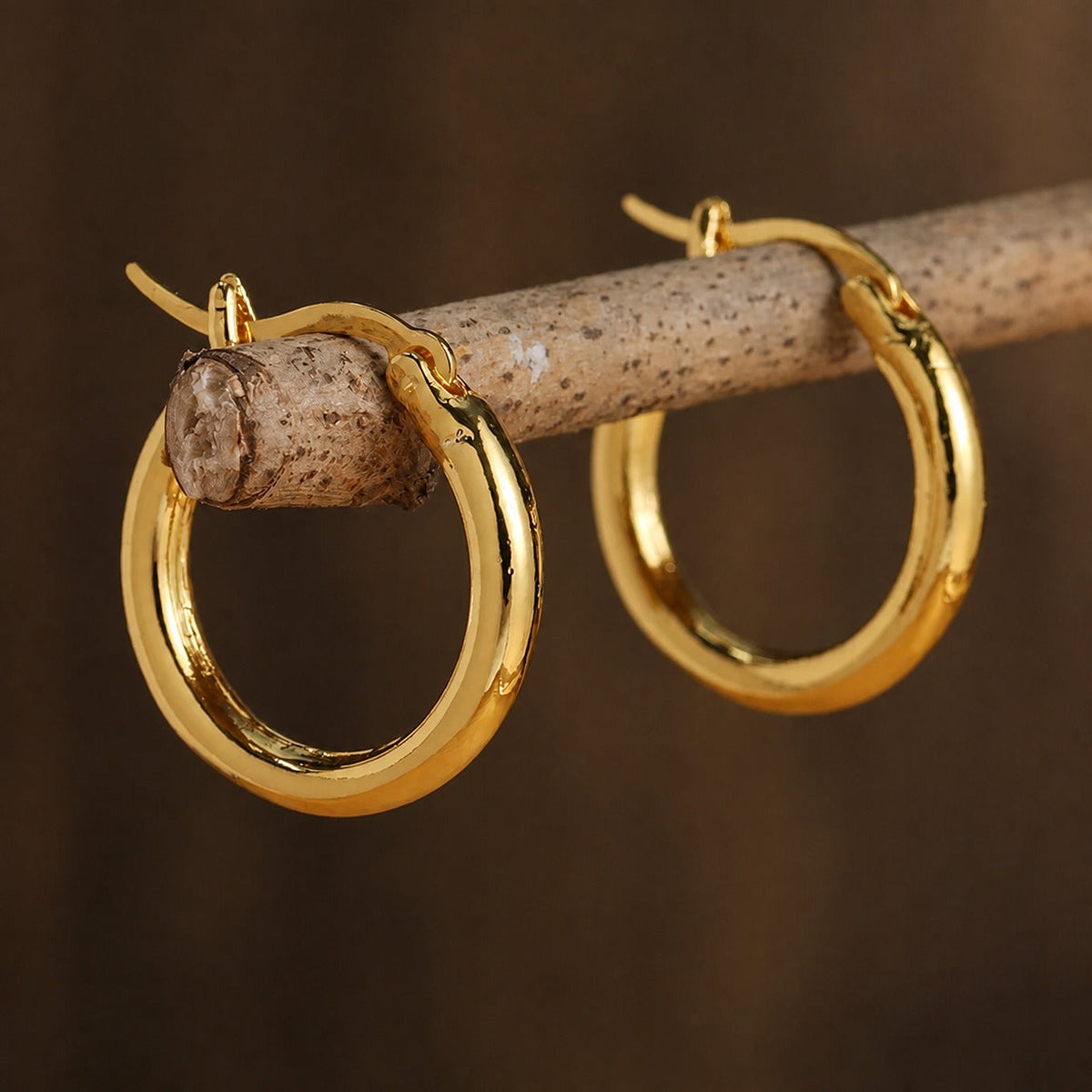 Aros dorados y plateados majestuosos