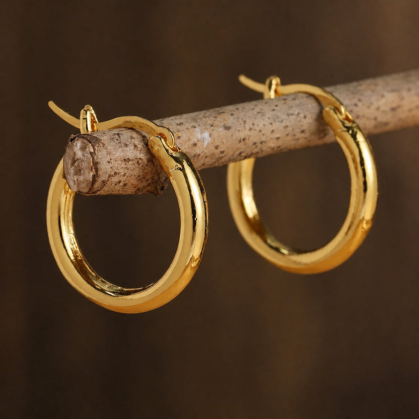 Aros dorados y plateados majestuosos