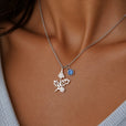 Collar botánico personalizado con colgante – imagen 12