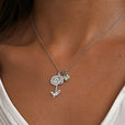 Collar botánico personalizado con colgante – imagen 11