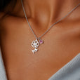 Collar botánico personalizado con colgante – imagen 10
