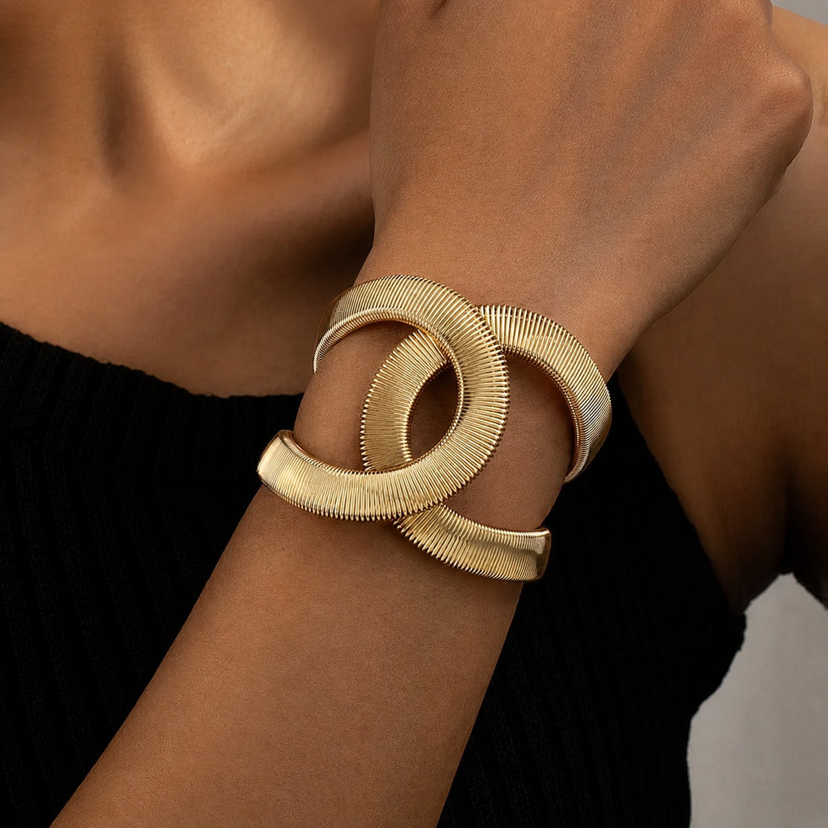 Pulsera dorada Golden Grace