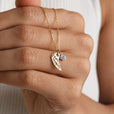 Collar de piedra natal con ángel guardián – imagen 11